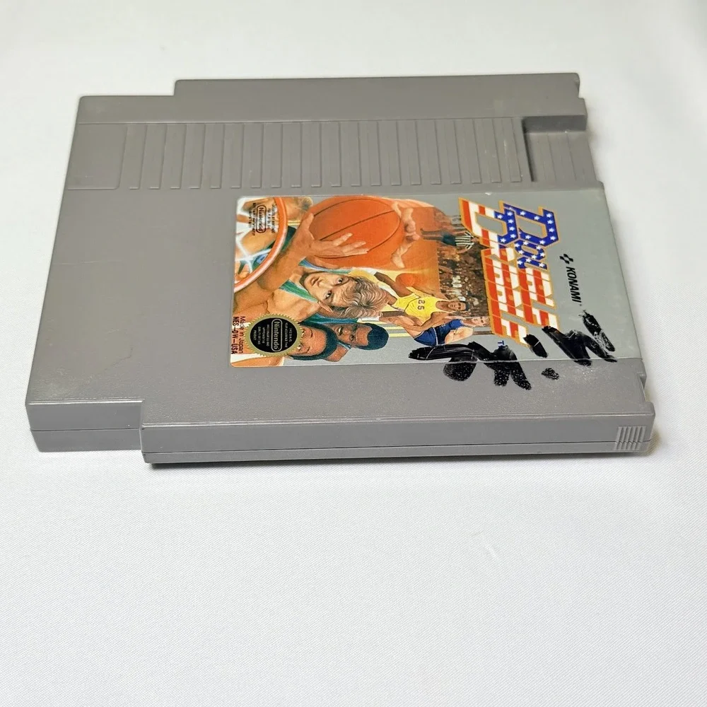 Double Dribble NES Nintendo‎ Basketball Konami Video Game